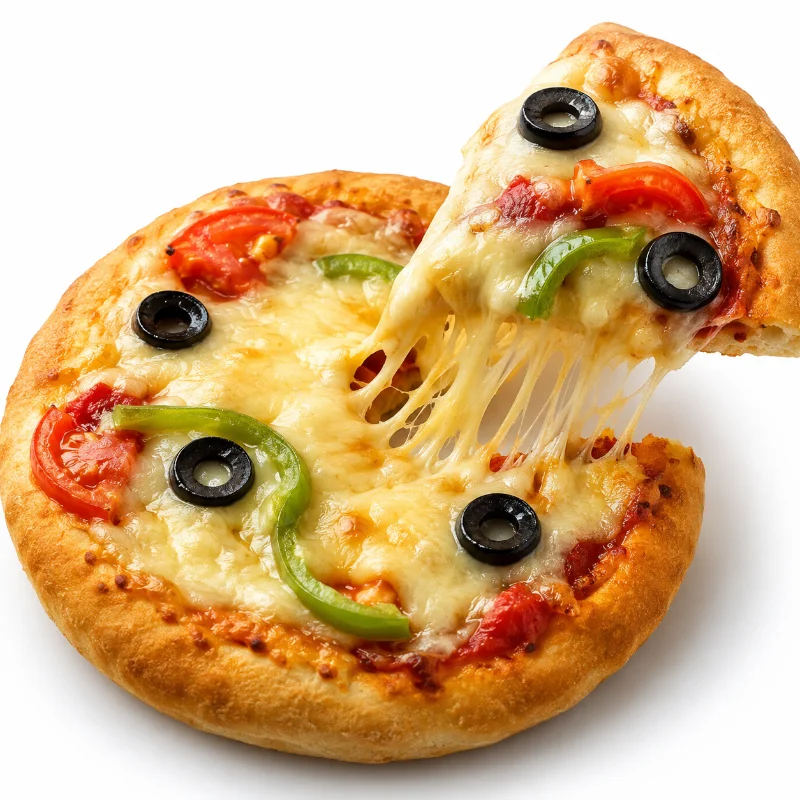 Mini vega pizza