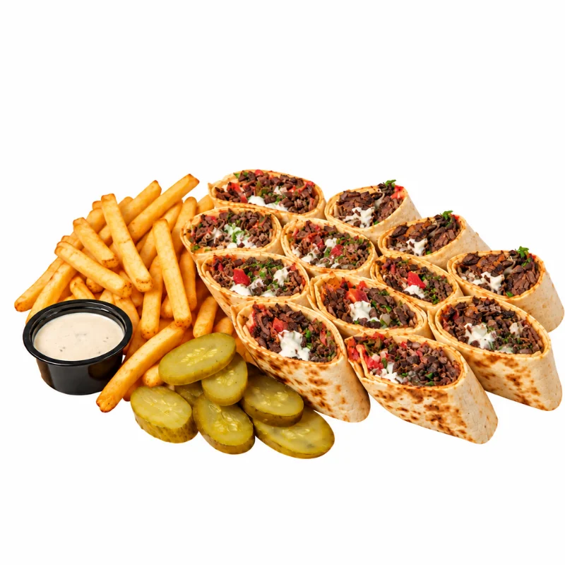 Shawarma arabi dubbel vlees